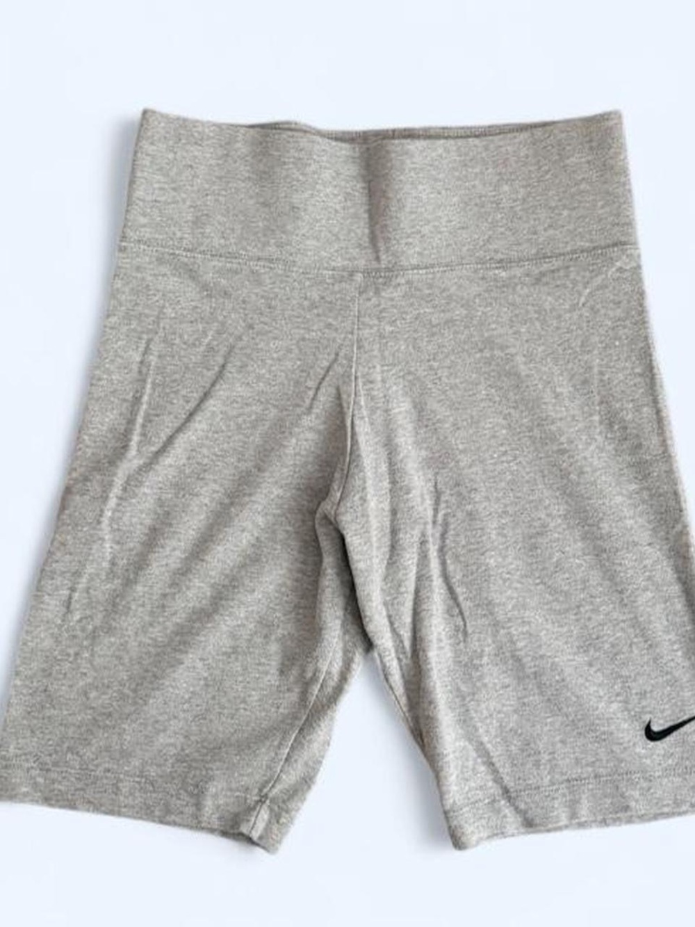 Vintage Nike Women's Gray High-Waist Bike Shorts